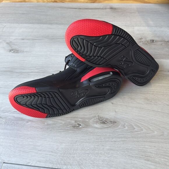 Nike‎ Air JORDAN Jordan Max Aura 5 Shoes black/red size 7 NWT in Box - Picture 7 of 10